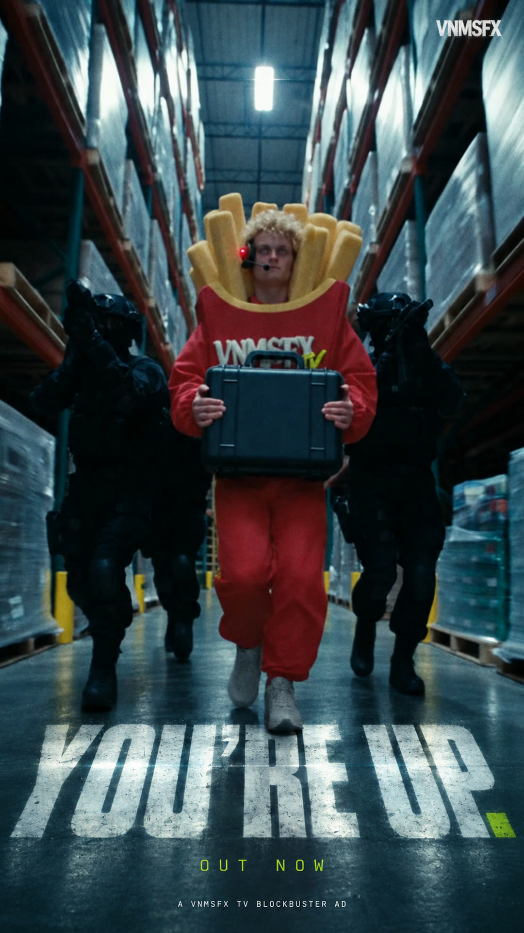 You’re Up. — frozen fries get a classified extraction